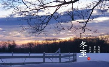 冬至的活动策划8篇