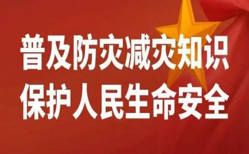 学校防灾安全工作总结6篇
