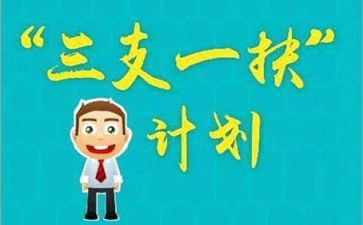 三支一扶年度总结个人总结7篇