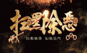村扫黑除恶2024年工作总结7篇