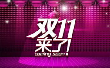 双11公司活动策划精选6篇