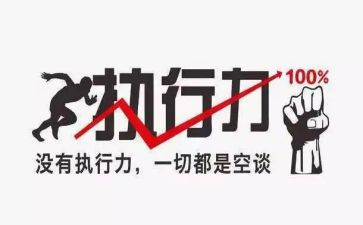 关于执行力的心得体会7篇