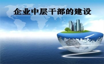 中层干部干工作总结7篇