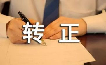转正申请之自我鉴定7篇
